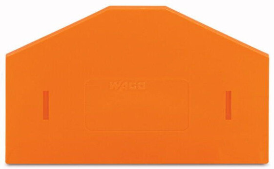 WAGO 281-318 - Terminal block cover - 100 pc(s) - Orange - 2 mm - 61 mm - 39 mm