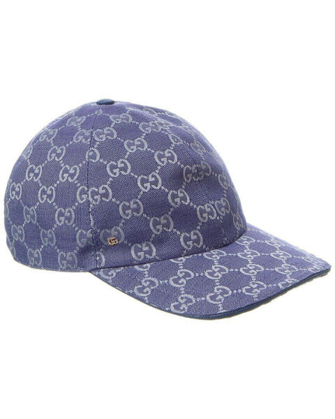 Gucci Gg Canvas Baseball Cap Men's M