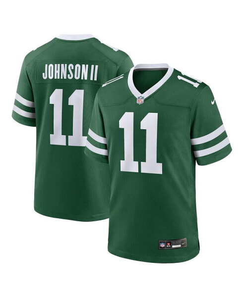 Men's Jermaine Johnson II Legacy Green New York Jets Game Jersey