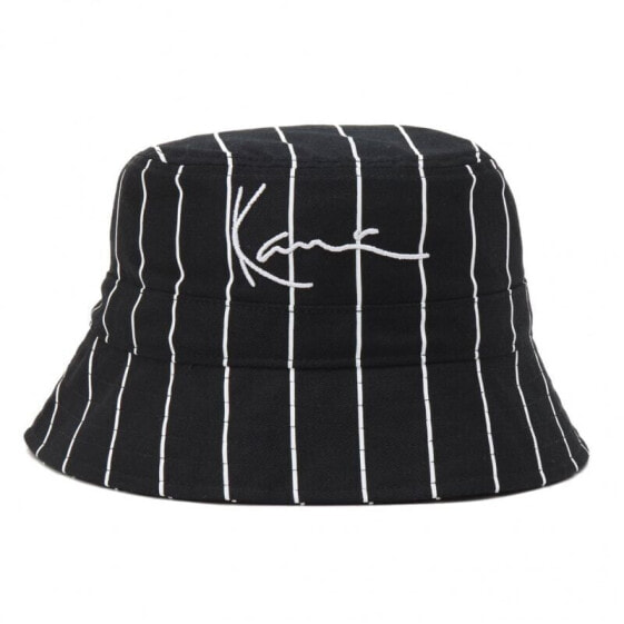 Karl Kani KK Signature Pinstripe Bucket Hat 7015468