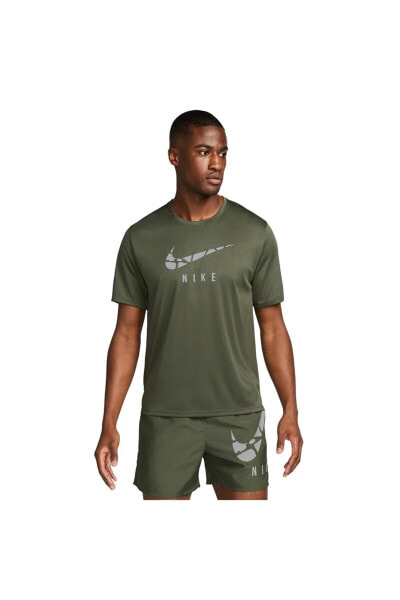 Jersey Dri-FIT Run Division Cre GX erkek yeşil spor t-shirt dq4753 325
