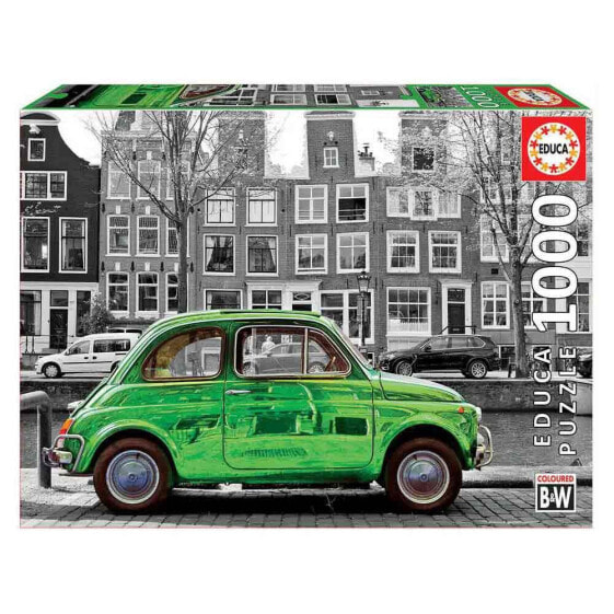 EDUCA BORRAS 1000 Pieces Coche En Ámsterdam Wooden Puzzle