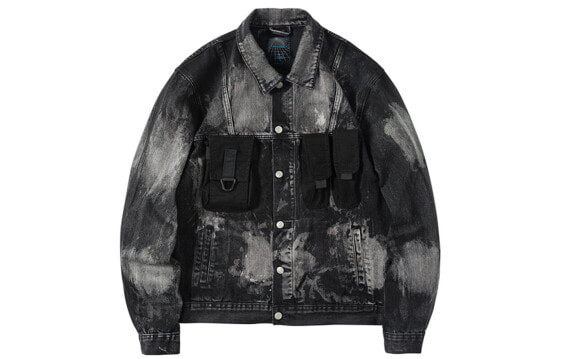 Denim Jacket ENSHADOWER Trendy Clothing EDR-0333