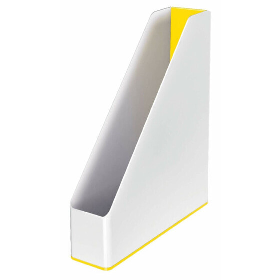 Полка для журналов Leitz Жёлтый Белый A4 полистирол 7,3 x 31,8 x 27,2 cm