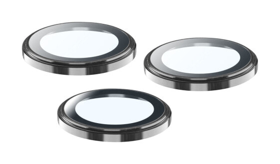 Cellularline Camera Ring Protection Kameraschutzglas Passend für Handy-Modell iPhone 15 Pro
