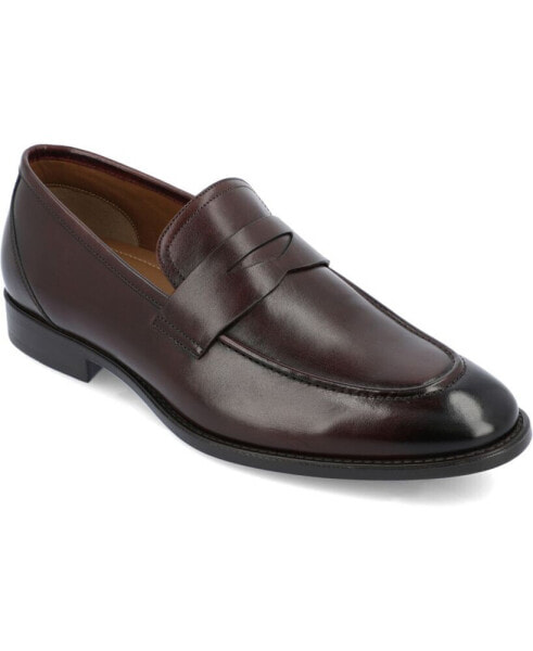 Men's Bishop Wide Width Apron Toe Penny Loafer Shoe