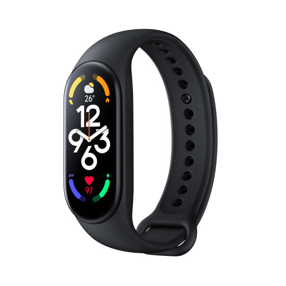 Xiaomi Smart Band 7 - Wristband activity tracker - 4.11 cm (1.62") - AMOLED - 180 mAh - Waterproof - Black