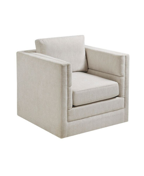 31" Osborne Wide Fabric 360 Degree Swivel Chair