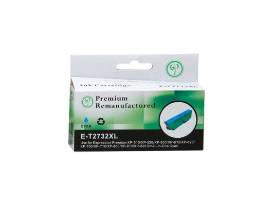 Green Project E-T2732XL Compatible Epson E-t2732 Cyan High Yield Ink Cartridge