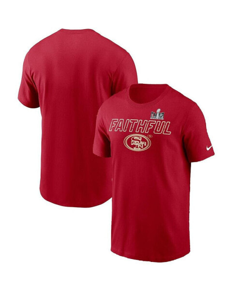 Men's Scarlet San Francisco 49ers Super Bowl LVIII Local T-shirt