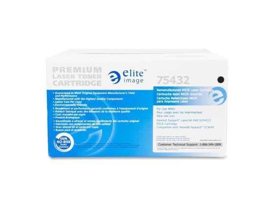 Elite Image 75432 Black Micr Toner Cartridge