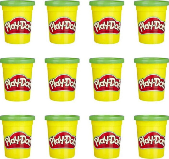 Hasbro Play-Doh 12 Pack Case Of Green (E4828) - zielone