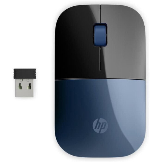 HP Z3700 Wireless Mouse - Lumiere Blau