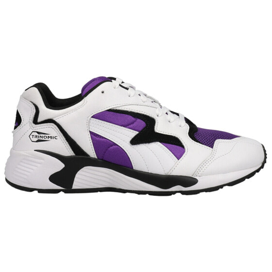Puma Prevail Lace Up Mens Black, Purple, White Sneakers Casual Shoes 38656902