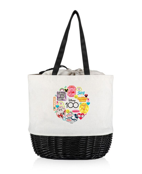 Disney 100 Coronado Canvas and Willow Basket Bag