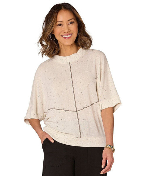 Women's Dolman Sleeve Knit Top