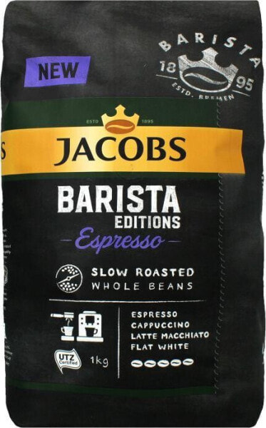 Кофе в зернах Jacobs Barista Editions Espresso 1 кг