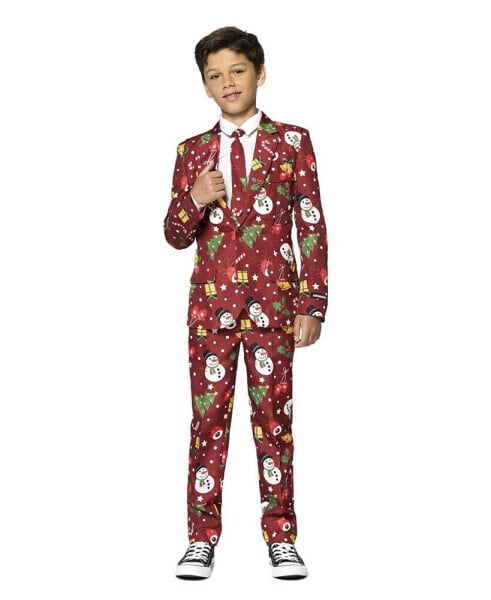 Big Boys Icons Christmas Light Up Suit