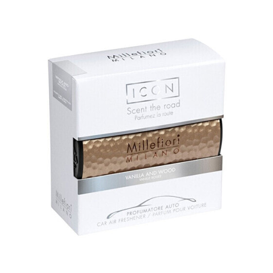 Car fragrance Icon Metal Shades Vanilla and Wood 47 g