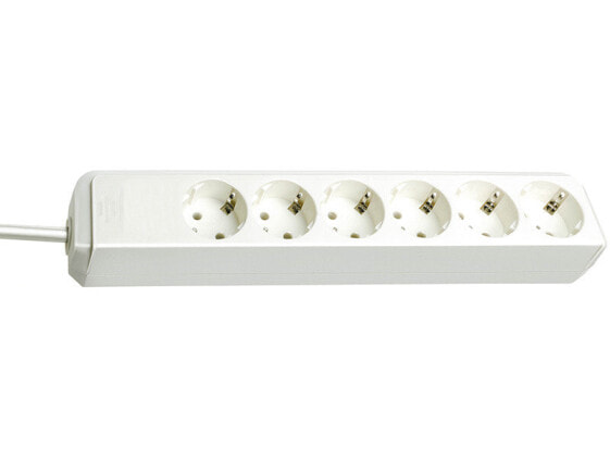 Удлинитель Brennenstuhl Eco-Line 6AC outlet(s) Type H White 1.5m 330mm