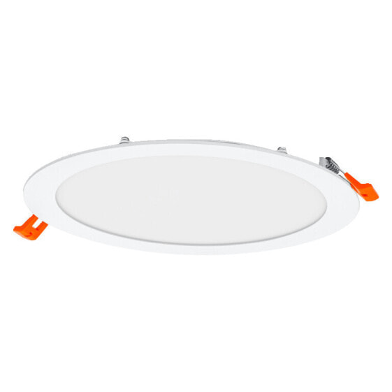 Ledvance Downlight Slim - Recessed lighting spot - 22 W - 4000 K - 2000 lm - 220 - 240 V - Orange - White