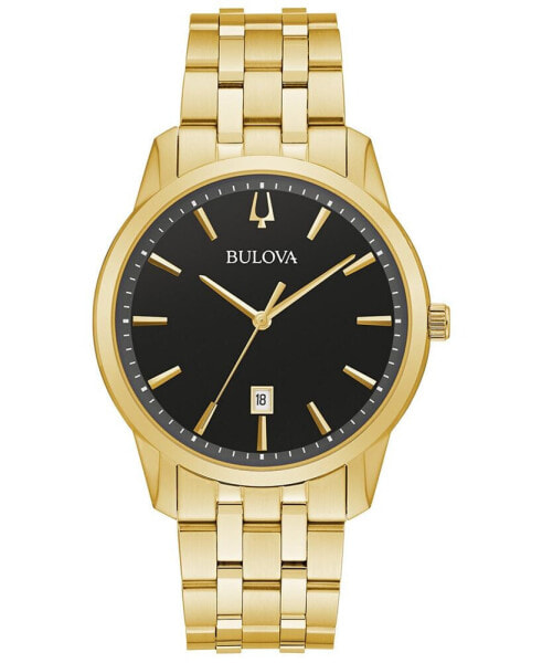 Men's Classic Sutton Gold-Tone Stainless Steel Bracelet Watch 40mm