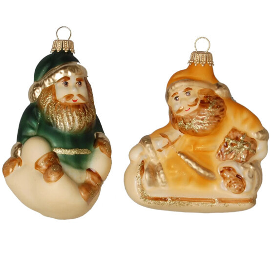 Countryfarben 10cm Weihnachtsmann-Set