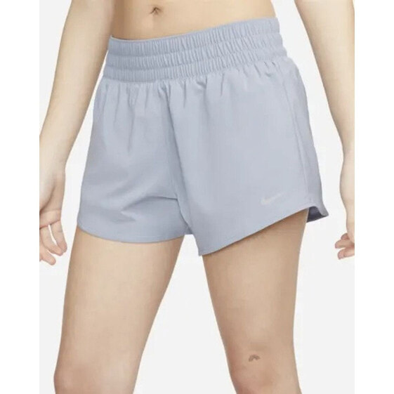 Women's Nike One Dri-Fit Mid Rise 3 in Brief Lined Shorts 2023