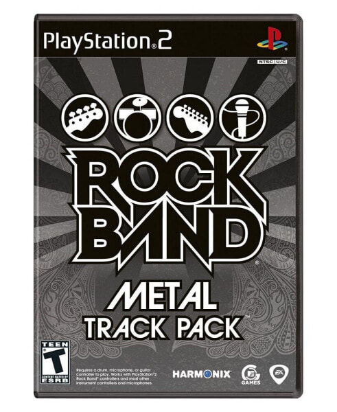 Игра для приставок PlayStation 2 Electronic Arts Rock Band: Metal Track Pack