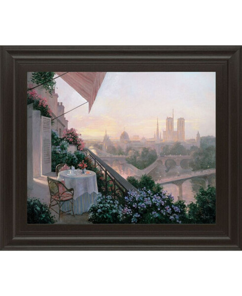 Dinner For Two by Christa Kieffer Framed Print Wall Art, 22" x 26"