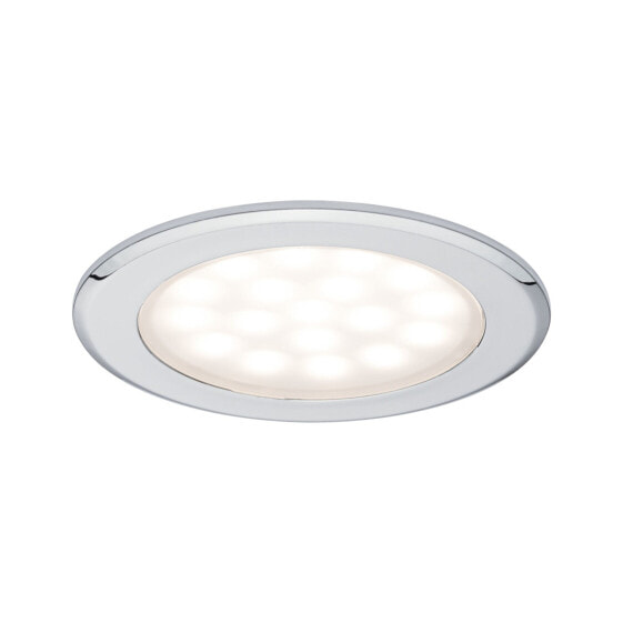 PAULMANN 999.20 - Recessed lighting spot - LED - 2.5 W - 3000 K - 225 lm - Chrome
