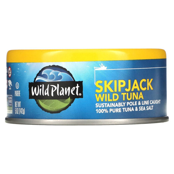 Консервы рыбные Wild Planet Skipjack Wild Tuna без соли, 142 г