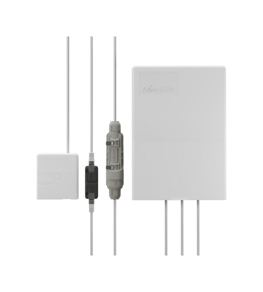 MikroTik GPEN PoE injector with SFP - Gigabit Ethernet - 10,100,1000 Mbit/s - White - 12-57 V - 1 pc(s)