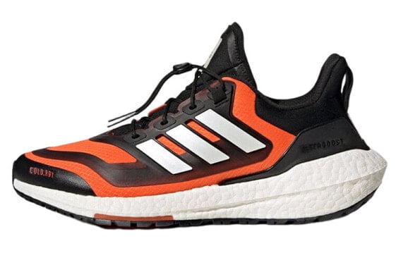 Кроссовки для бега Adidas Ultraboost 22 Cold.Rdy 2.0 черно-оранжевые