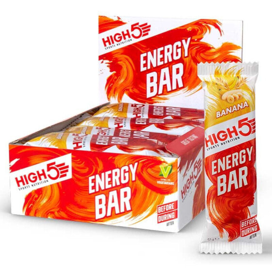 HIGH5 Energy Bars Box 55g 12 Units Banana