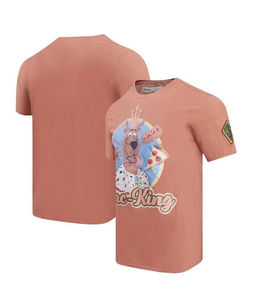 Men's and Women's Pink Scooby-Doo Snac-King T-shirt