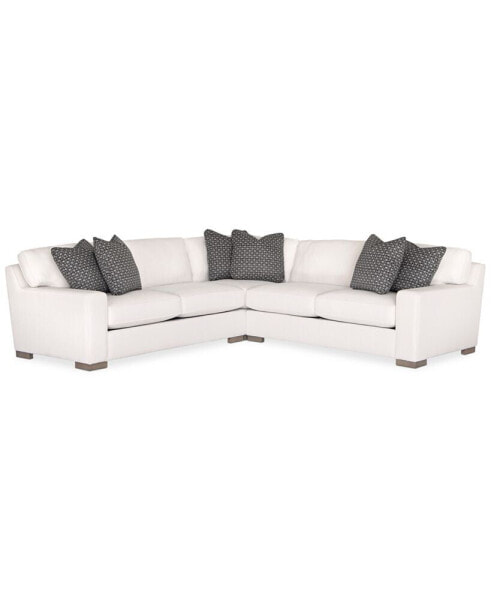 CLOSEOUT! Doverly 3-Pc. Fabric Sectional, Created for Macy's
