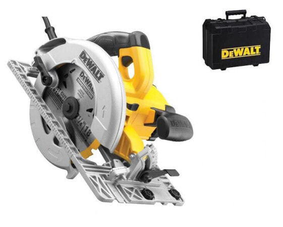 DEWALT PILARKA TARCZOWA 1600W 190 / 61 mm DO STOSOWANIA Z SZYNAMI DWE576K + WALIZKA