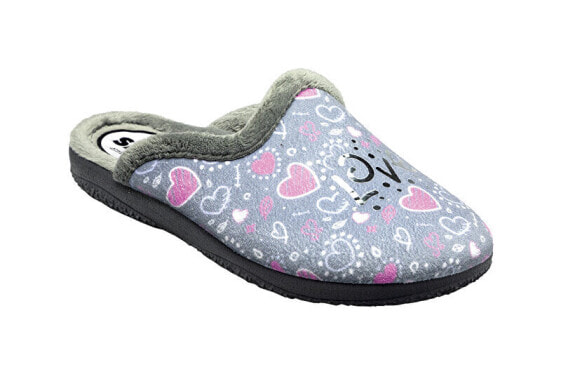 Children´s medical slippers AB/260511 Love gray
