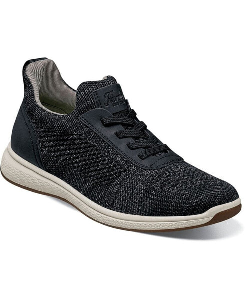 Синие кеды для мальчиков Florsheim Satellite Jr. Knit Elastic Lace Slip On Sneaker