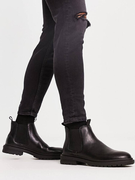 Schuh Darius chelsea boots in black