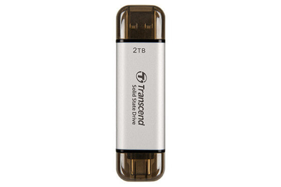 Transcend ESD310 - SSD - 1 TB - extern (tragbar) - USB 3.2 Gen 2x1 (USB-C Steckverbinder)