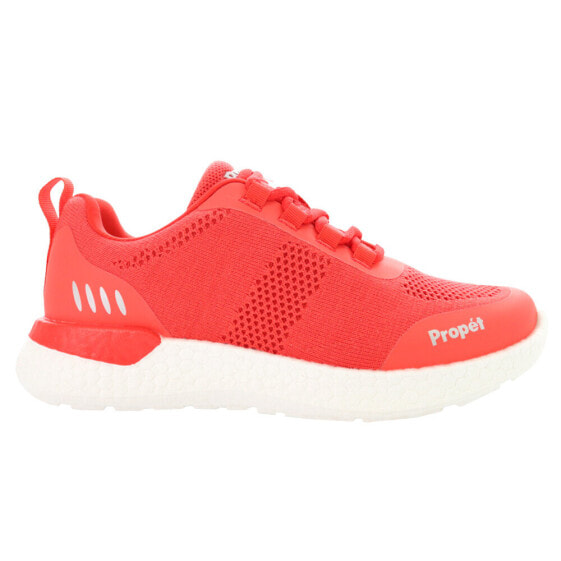 Propet B10 Usher Lace Up Womens Red Sneakers Casual Shoes WAB012MCOR