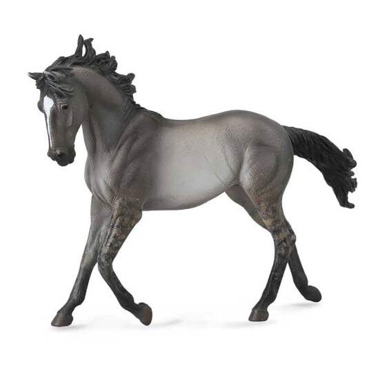 Фигурка Collecta COLLECTOR Mare Mustang Gray Brown Figure Wild Life (Дикая природа)