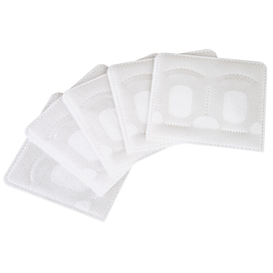 Hama Self-Adhesive "SD" Sleeves - pack of 5 - 2 cards - MMC,SD - Polypropylene (PP) - Transparent,White - 75 mm - 70 mm