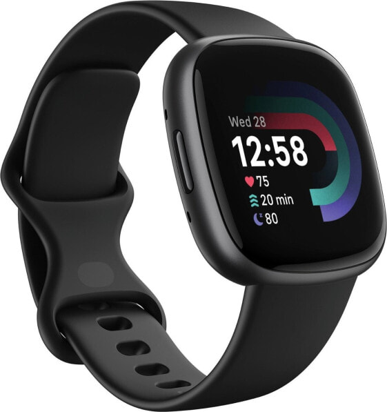 Smartwatch Fitbit Versa 4 Czarny (FB523BKBK)