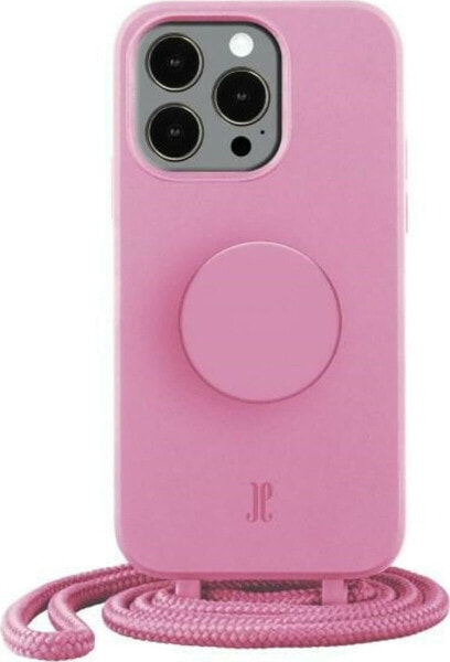 Just Elegance Etui JE PopGrip iPhone 14 Pro Max 6.7" pastelowy różowy/pastel pink 30154 (Just Elegance)