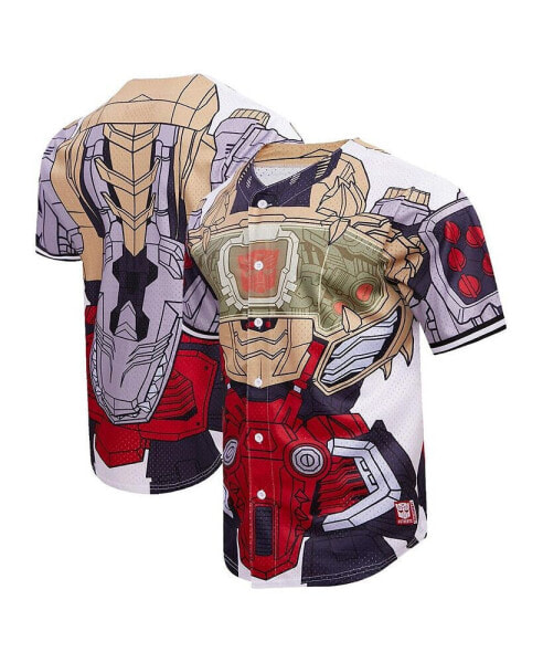 Men's Transformers Grimlock Armor Baseball Jersey