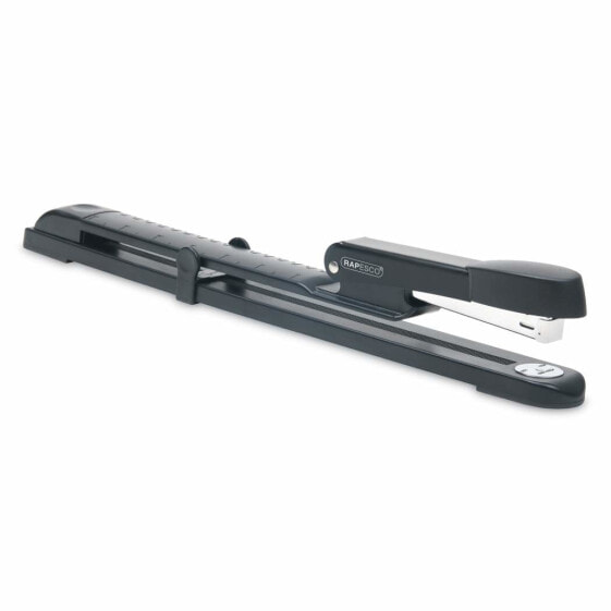 Rapesco Marlin Long Arm Metal - 25 sheets - Black - Flat clinch - Metal - 47 mm - 386 mm