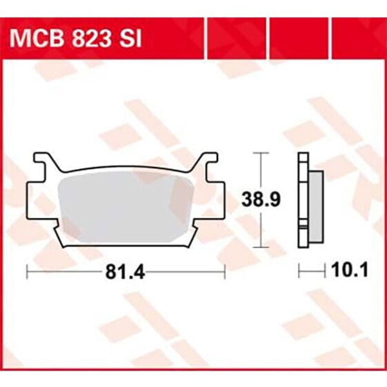 TRW Offroad Honda TRX 500 Fa Fourtrax Foreman Rubicon 06 Sintered Front Brake Pads